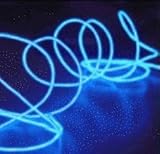 Portable EL Wire 10 Feet Long (Blue)
