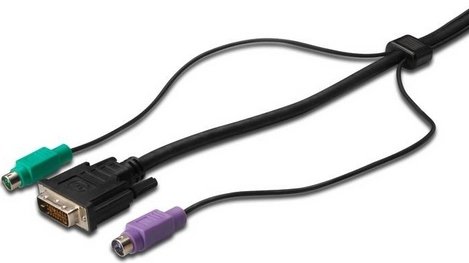 ASSMANN KVM Kabel DVI PS/2 3m beige 1xDVI-D/M 2xPS2/M auf 1xDVI-D/M 2xPS2/M  K3 bulk Preisvergleich