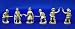 RAFM Historical Miniatures - Plains Indian Wars: Gunslingers, Dismounted (6)
