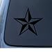 NAUTICAL STAR - Car, Truck, Notebook, Vinyl Decal Sticker #1112 | Vinyl Color: Black