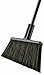 Quickie Multisurface Large Twin Fiber Angle Broom, Black, Indoor/Outdoor, Extra Large 15 inch Sweep, Professional Grade Sweeping, Long Fibers, Use on Wood/Laminate/Tile/Vinyl/Cement