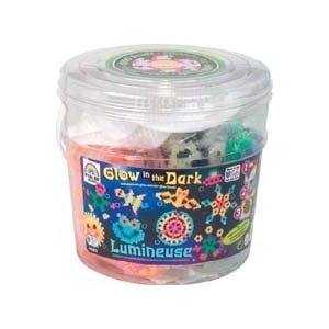 Perler Beads Glow in the Dark Activity Bucket