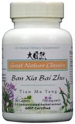 Ban Xia Bai Zhu Tian Ma Tang - Blue Poppy, 90 Caplets
