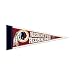 WASHINGTON REDSKINS OFFICIAL LOGO PENNANT BUTTON BUMPER STICKER SET