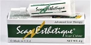 Scar Esthetique Cream for Scar Therapy Treatment Burns Keloid, Acne Scar Removal Cream 4g