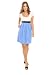 The Olian Empirewaist Dolly Cap Sleeve Dress with Side Pockets.