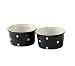 Spode Baking Days Set of 2 Ramekins 4 inch - Black