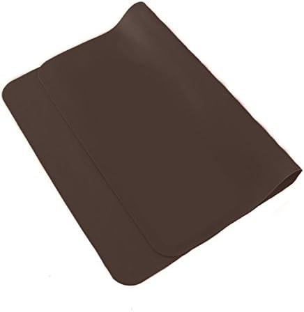 Silicone Pastry Mat, Eshop99 Practical Heat-Resistant Silicone Oven Baking Mat, Silicone Non-Slip Table Mat, Multipurpose Silicone Baking Mat-15.7''×11.8''(Colorful) 2PCS (Coffee)