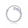 Diamond Circle of Love Journey Pendant in 14KT White Gold