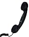 Innovage Retro Phone Handset, Black, 3.5mm