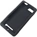 Silicone Skin BLACK Rubber Soft Cover Case for MOTOROLA MB810