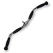 Revolving curl bar with rubber knob