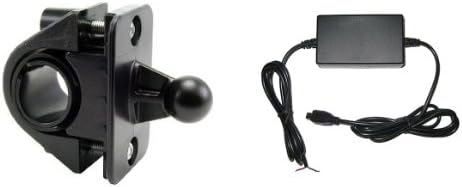 Motorcycle Mount & Hardwire Direct Power Cable for Garmin Nuvi 200 200W 205 205W 250 250W 255 255W 260 260W 265 265W 270 300 310 350 360 370 500 550 600 610 650 660 670 680 750 760 770 780 850 860 880 GPS