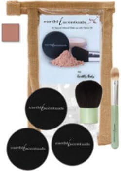 Earthly Body Mineral Make-Up - #5.2 Tan Foundation, Concealer, Sheer Mineral ...