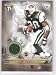 2001 Titanium Double Sided Jerseys #46 Chris Martin /Jamal Anderson - New York Jets/Atlana Falcons ( Piece of Authentic Game-Worn Jersey) (Football Cards)