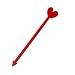 Felt Bookmark - In Love (Bright Red)