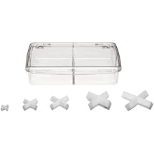 Dynalon 304455-0000 5 Piece PTFE Magnetic Stirring Head Stir Bar Kit