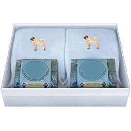 Double Gift Box with Akita Soap and Towel