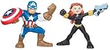 Marvel Superhero Squad Series 12 Mini 3 Inch Figure 2 Pack Captain America and Black Widow 31Hfx8FtVOL. SL160 Marvel Superhero Squad Series 12 Mini 3 Inch Figure 2 Pack Captain America and Black Widow