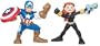 Marvel Superhero Squad Series 12 Mini 3 Inch Figure 2-Pack Captain America and Black Widow