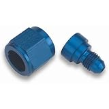 Earl's 9892064 Blue Anodized Aluminum -6AN Female to -4AN Male Flare Reducer