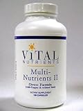 Vital Nutrients Multi-Nutrients II Citrate Formula with Copper & without Iron