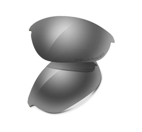 Oakley Half Jacket Replacement Lenses Black Iridium Polarized, One Size