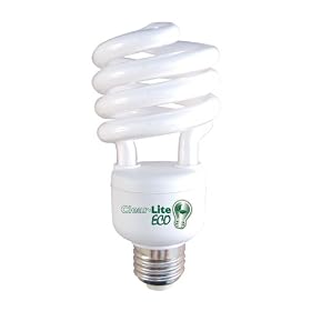 Clear-Lite 106549 ECO 23-Watt (100-Watt Equivalent) Natural Full Spectrum CFL Bulb, 1 Pack, White