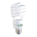 Clear-Lite 106549 ECO 23-Watt (100-Watt Equivalent) Natural Full Spectrum CFL Bulb, 1 Pack, White