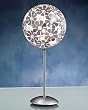Lumisource Garden Gems Metal Sphere Table Lamp - Silver
