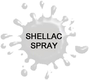 Dinkydoodle Designs Shellac Cake Decorating Clear Glaze Spray 400ml edible x 2 - UK ONLY