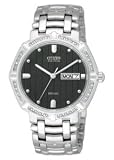 Men's Eco-Drive Bracelet Black Dial