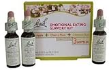 Emotional Eating Support Kit - Three 10 ml bottles - Bach Flower Remedies