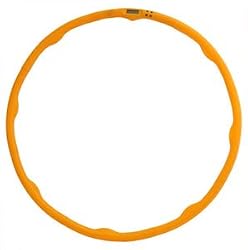 Digital Fitness Hula Hoop, Size: 27&ldquo;- 32&ldquo;; Colour: yellow