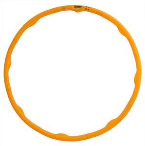 Digital Fitness Hula Hoop, Size: 27“- 32“; Colour: yellow