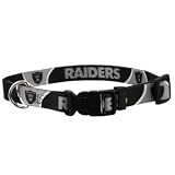 Oakland Raiders Adjustable Pet Dog Collar (Medium)