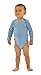 Monag Long Sleeve Baby Bodysuit, Long Sleeve Blank Solid Color Baby One-Piece, 100% Cotton Infant Bodysuit, Creeper