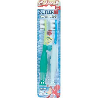BUTLER CHILD'S TOOTHBRUSH 2 PK (Sold: 3 Units per Pack)
