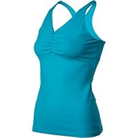 prAna Women's Sabin Chakara Top, Medium, Capri Blue