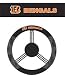 Cincinnati Bengals Poly-Suede Steering Wheel Cover