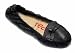 Redfoot Diana Black Mocassin