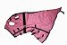 Winter Horse Blanket Hood 420D Pink