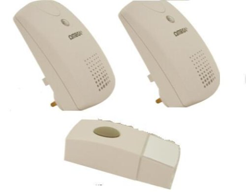 Childrens Toyshop  Electronics : WIRELESS /CORDLESS TWIN RECEIVERS DOOR PUSH BELL