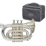 Sale Season Jean Baptiste JBTP384S Pocket Trumpet (Silver)