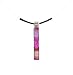 Pendant - XP-77- Genuine Handmade Dichroic Glass ~ .925 Sterling Silver