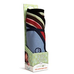 Peapod Organic Burp Cloth Set - Assorted
