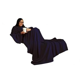 Gift House Int Snug Rug Lite Adult, Navy Blue
