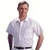 Kitchen Shirt White- Snap Front Size 1X