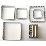 Ateco Double Sided Square Cutters