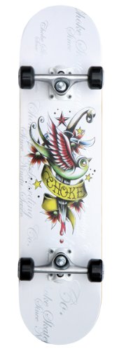 Powerslide Herren Skateboards Swallow, weiss, 31\"x7,5\" Preisvergleich
